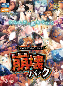 【断トツのエロさを追求したエロゲー】 圧倒的孕ませ力！！ ggs_1131 CYCLETパック No.3 崩壊パック DL版  刺激が強すぎて我慢できず思わずシコったわ…