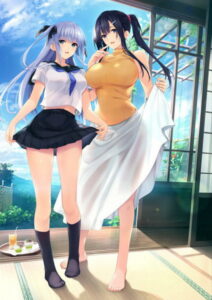 【アソコに朗報なエロゲー】 即抜きポテンシャル 1790hw0041_t 【FANZA限定】水蓮と紫苑 オリジナルA4タペストリー付き  何度も逝かされる！？俺の方が●●いっぱい出してるよ！！！