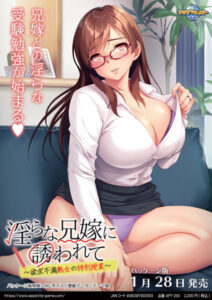 モテない俺に捧げる奇跡のエロゲー この絵ドスケベ過ぎｗｗｗｗｗ 1699apt200 淫らな兄嫁に誘われて 〜欲求不満熟女の特別授業〜  この絵の質感…思わず手が出ちゃうよね…