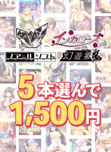 【成人向けゲーム】 圧倒的孕ませ力！！ russ_0377select 【まとめ買い】『Calcite』新作予約開始記念！5本1，500円まとめ買い  圧倒的男受けの良い絵に感謝せざるを得ない