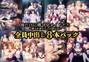【シコシコ・エロゲー】 この絵ドスケベ過ぎｗｗｗｗｗ 1188will483allset 俺だけに傅く孕メイドたち 〜精子を貪る五人の欲心女〜 全員中出し 8本パック  今夜のおかずはコレで決まり！！